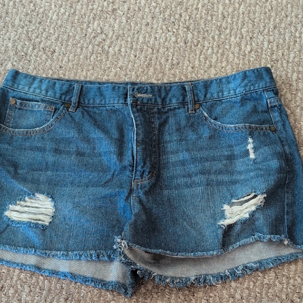 Rachel Hollis Denim Shorts